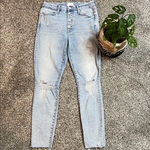 Mother Blue Women's Jeans